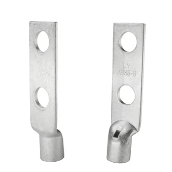 Two-Hole Standard Barrel LCD Terminals Window Lug Copper Conductor Tube Terminals for Transition Connection