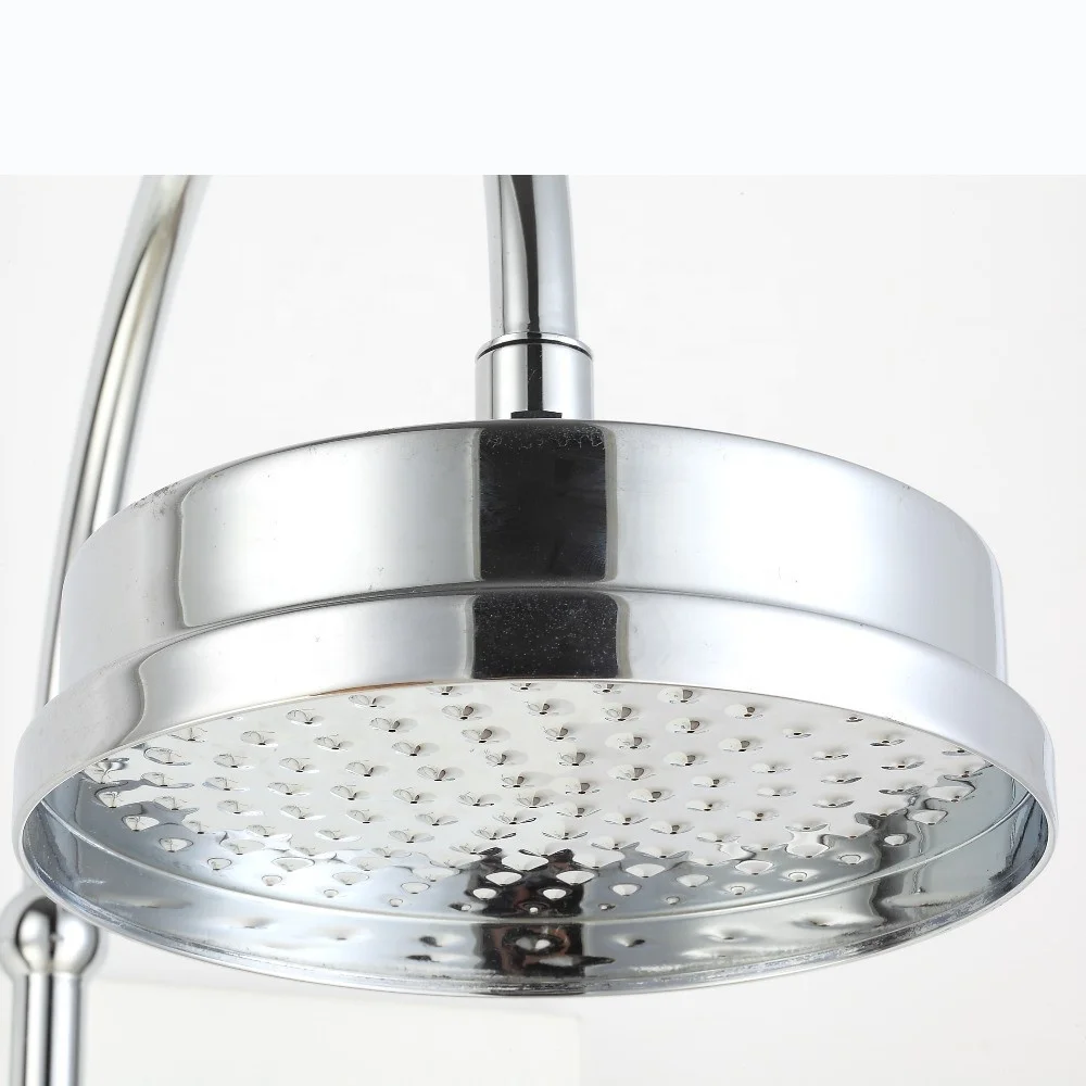 Classical Brass Dual Function Exposed Thermostatic Shower System details