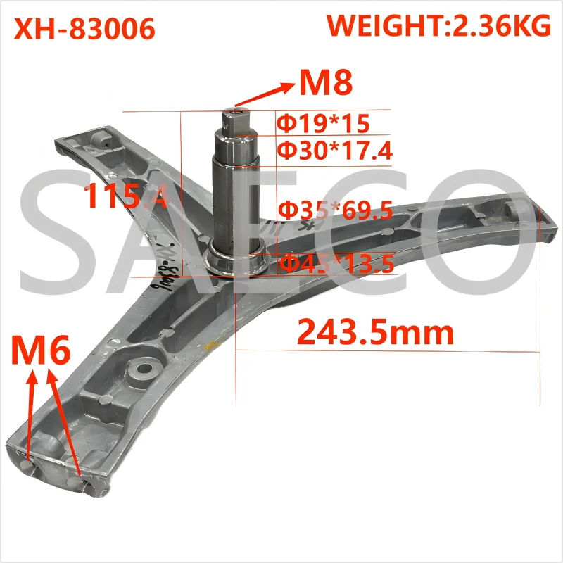 Hisense Washing Machine Spare Parts - Sigma 04030189-01/3545