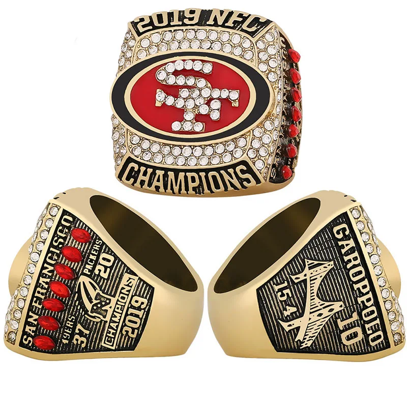 Wholesale New NFL 2019 San Francisco 49ers Champion Ring From m