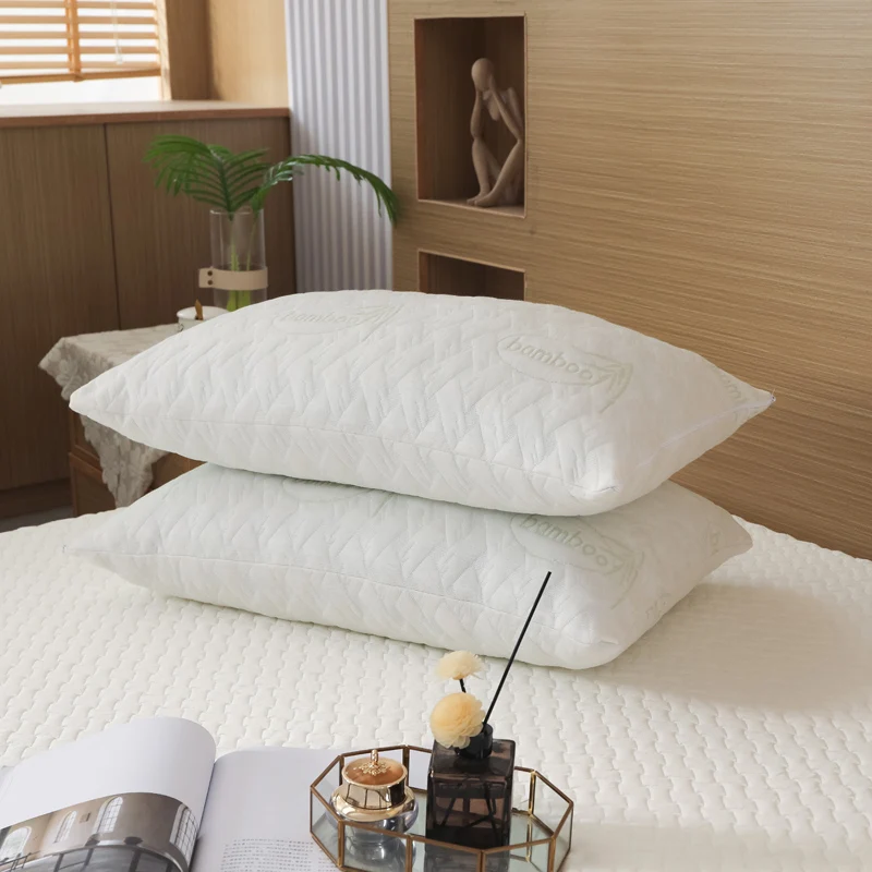 Queen Or King Shredded Memory Foam Hotel Comfort Bamboo Pillow Buy