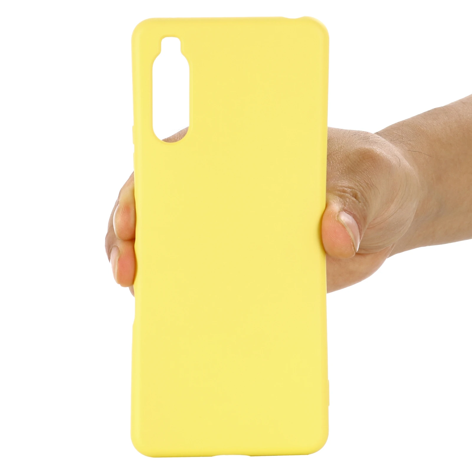High Quality Colorful Silicone Custom Phone Case for Sony Xperia 10 III Liquid Silicone Rubber Case Cover