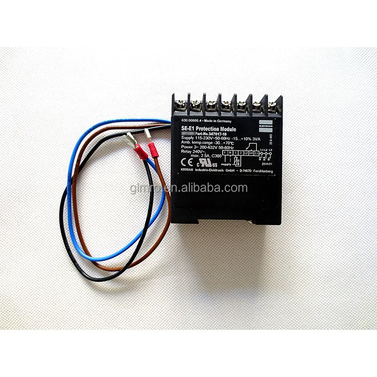 Se-e1 347017-10 Kriwan Motor Protector Compressor Protection Module ...