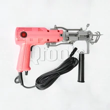 Electric Tufting Gun Kit Cut Pile and Loop Pile Knitting Machine for Home Carpet Pistola Tufting Hand Tools Embroidery Machine