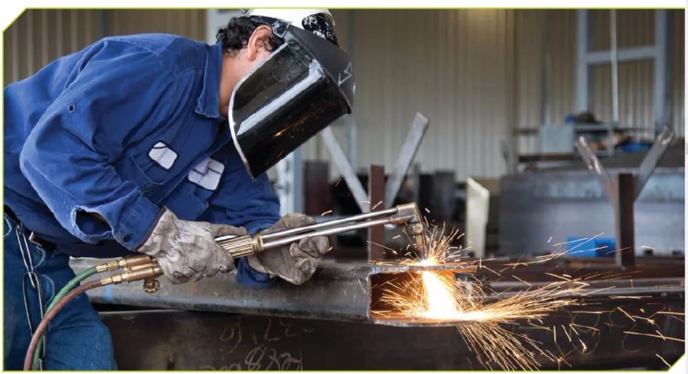 British 200 Cutting Torch Anti Backfire Equal Pressure Cutting Torch Acetylene Cutting Torch Jet