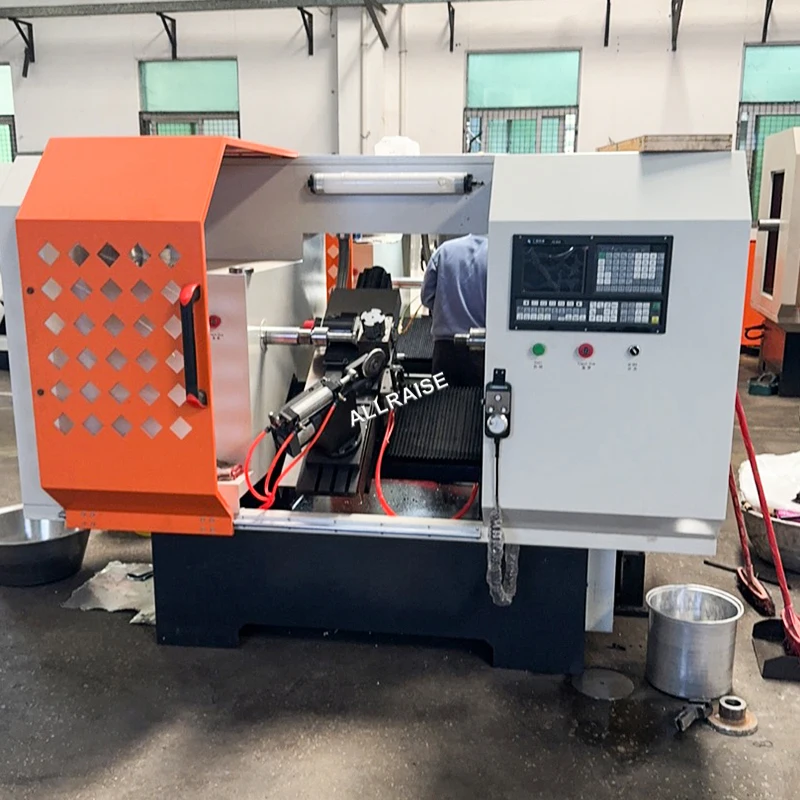 CNC Cylinder Pan Metal Spinning Forming Lathe Machine Automatic Aluminum Pot Copper Tube CNC Metal Spinning Machine for Copper