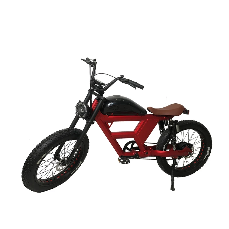 E-BIKE 電動アシスト自転車 500Wファットタイヤ 500W電動バイクマウンテンEバイクファットタイヤ電動自転車