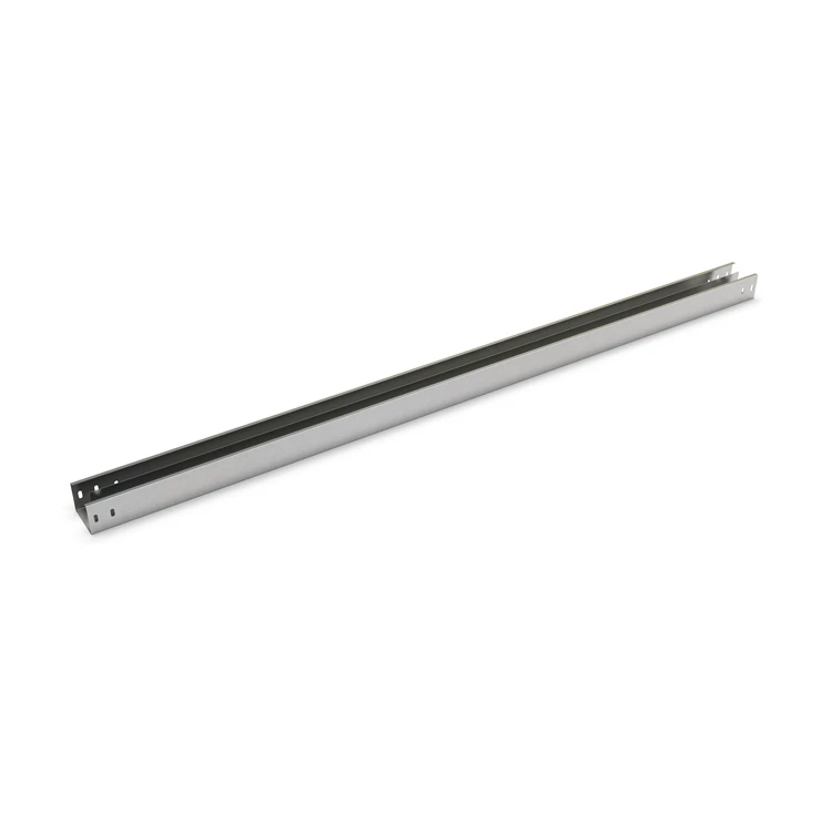 China Galvanized  Channel Type Cable Tray for Wire Laying with Halving Baffle Divider