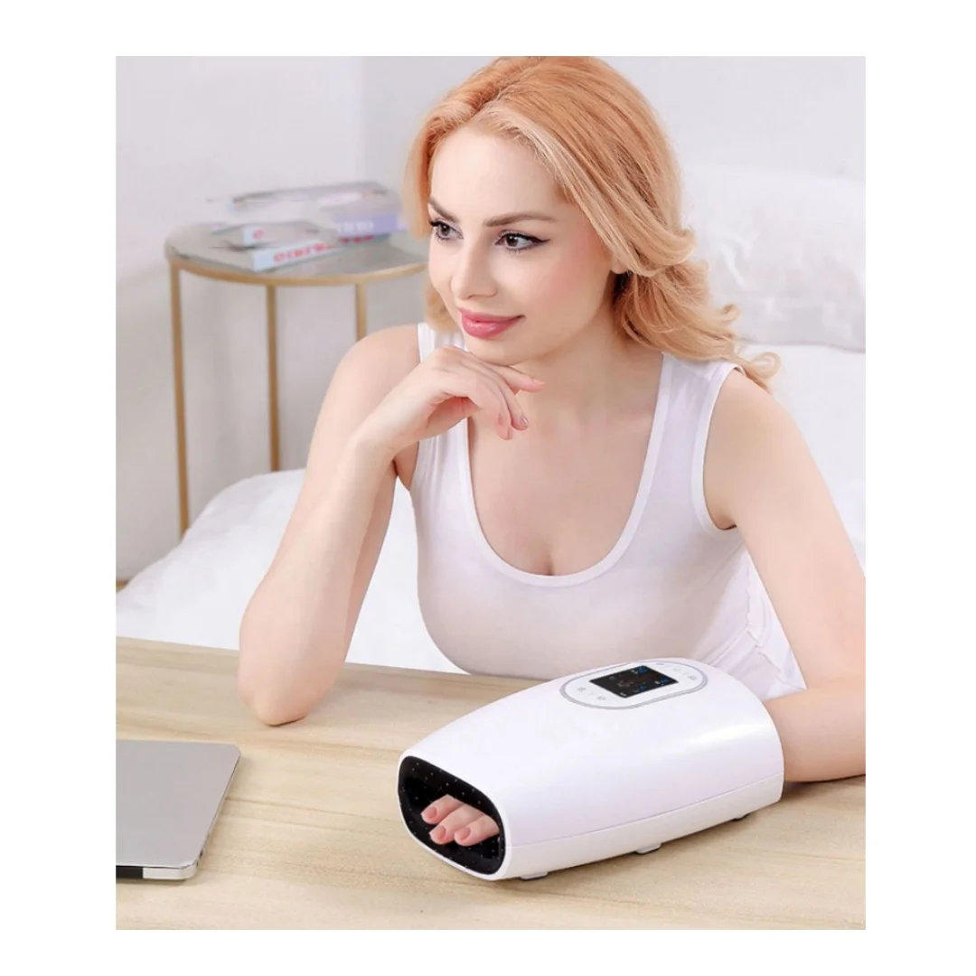 Mini Wireless Handheld Spa for Cellulite Treatment Massage Machine with  Heat Compression Hand Strap Vibrating Hand Spa