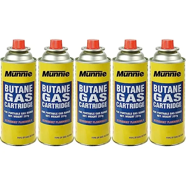 220g 227g Portable Butane Gas Cartridge Kit And Butane Fuel Canister