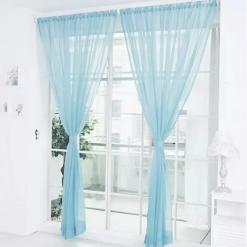 Sheer Pinch Pleat Curtains Drapes Floral Tulle Curtain Decorative Sheer Curtains 