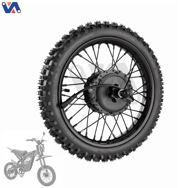 OUXI GT16 Motor Wheel — OXGT16-06-Black
