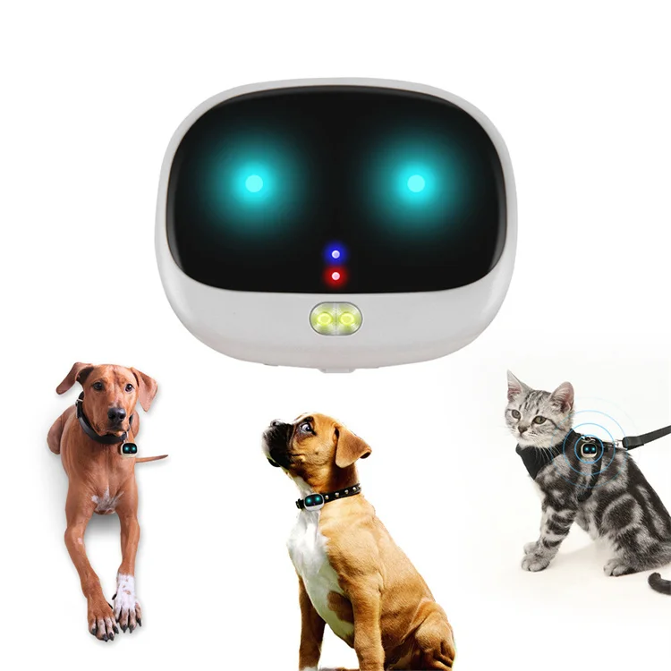 2G Dogs Cats GPS Tracker Two-way Smart Anti-lost Locator One-key SOS Call for Help Pet Intelligent Alarm Tracking