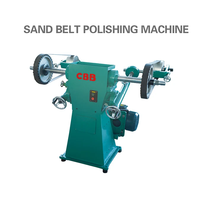 Custom Handle Working Grinding Polishing Machine Metal Parts Sand Belt Cloth Cotton Wheels Bench Buffing Machine