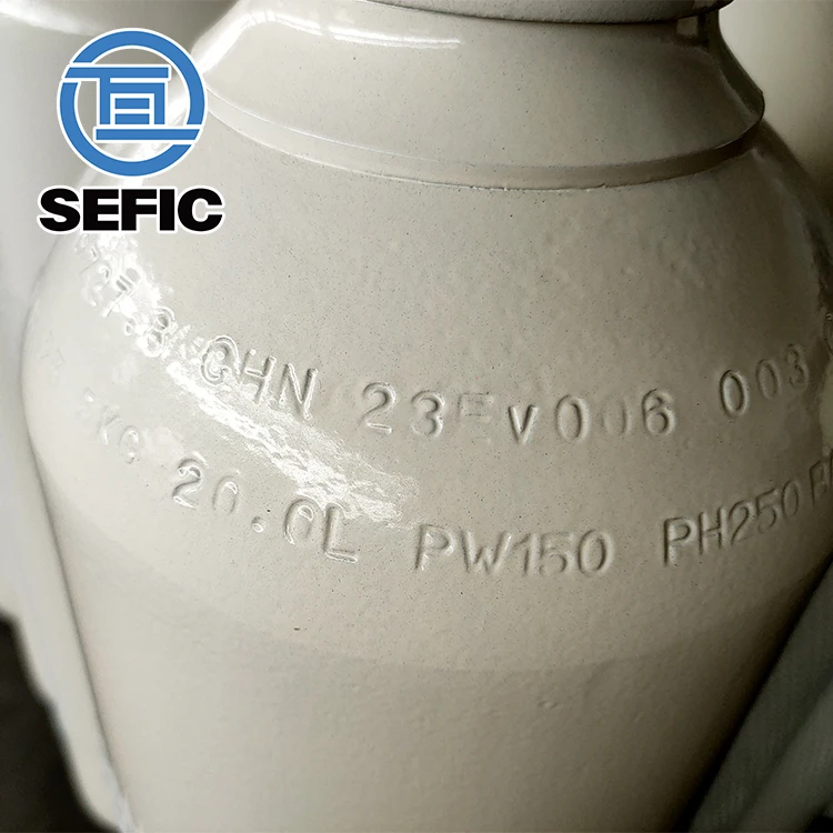 Seamless Steel Iso9809-3 Empty 20l 150bar With Cap and Valve Portable Oxygen Cylinder Price