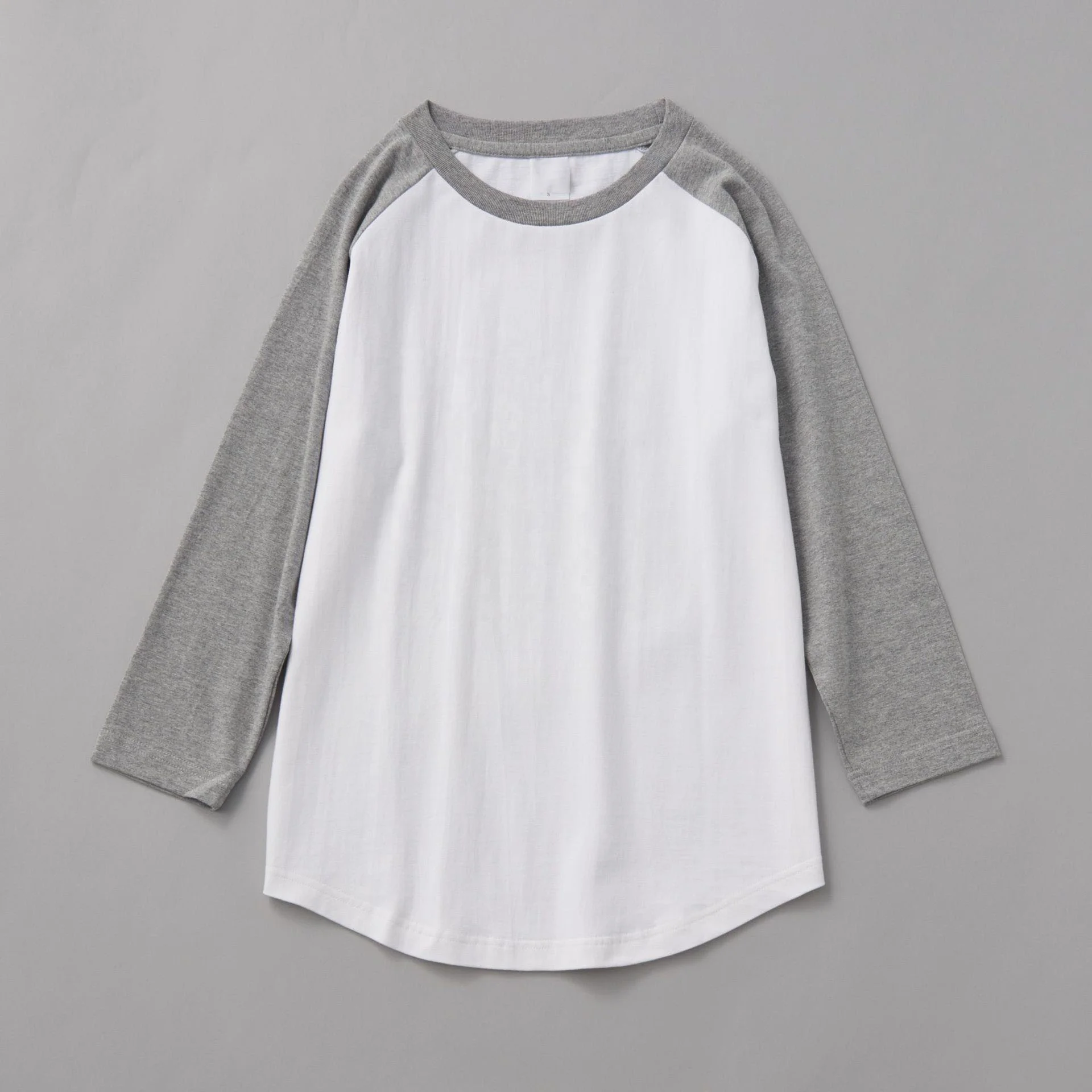 JL0728A High Quality Cotton Raglan T-Shirt Long Sleeve Two Color T Shirt for Men Stylish Full Sleeve Tee