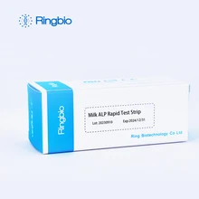 Ringbio Milk Alkaline Phosphatase ALP Rapid Test Strip milk pasteurization rapid test kit chemical residue test