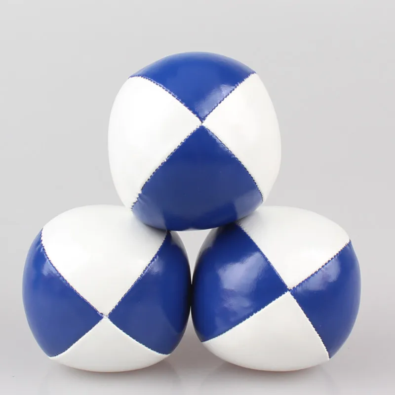 3 Color Eco-Friendly Colorful Standard International Contact Kids Adult 5cm 6.3cm White Blue Juggle Toy Game Juggling Ball