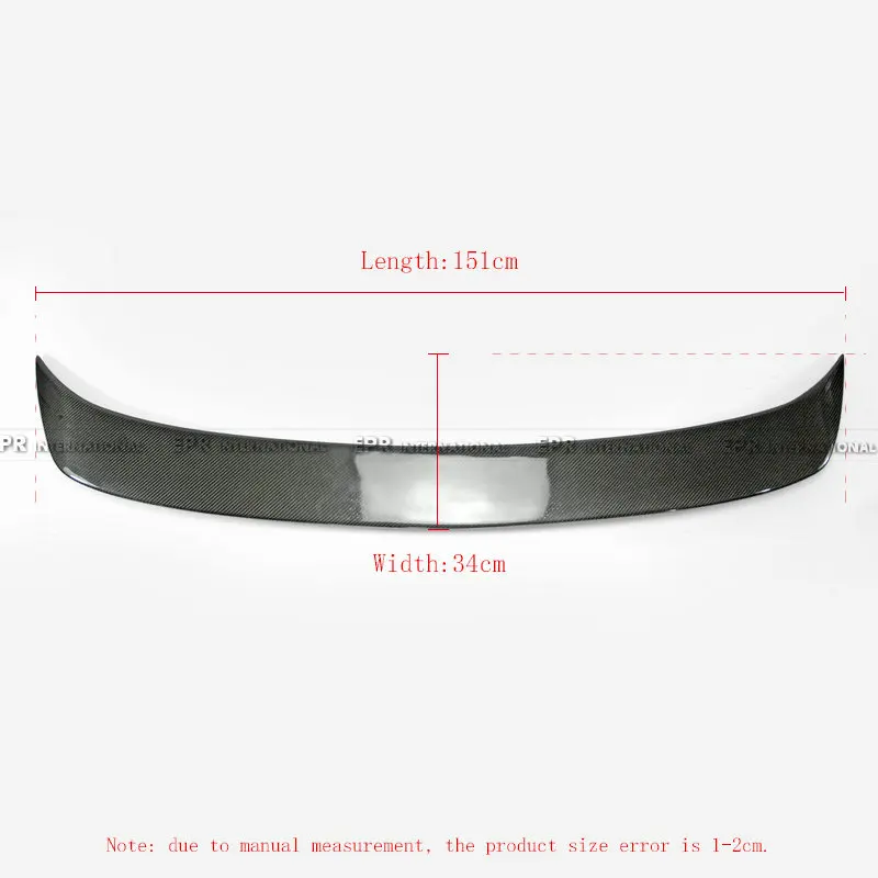 S15Dmaxスタイルカーボンファイバーオートボディキットリアブーツ