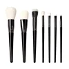 Ensemble de pinceaux de maquillage noirs 2
