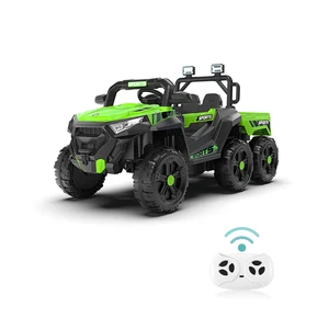 Factory Sales New Design Kids Electric Big Toy UTV Children Remote Control Big Battery Power Motor Big 6 Wheels Ride on Car