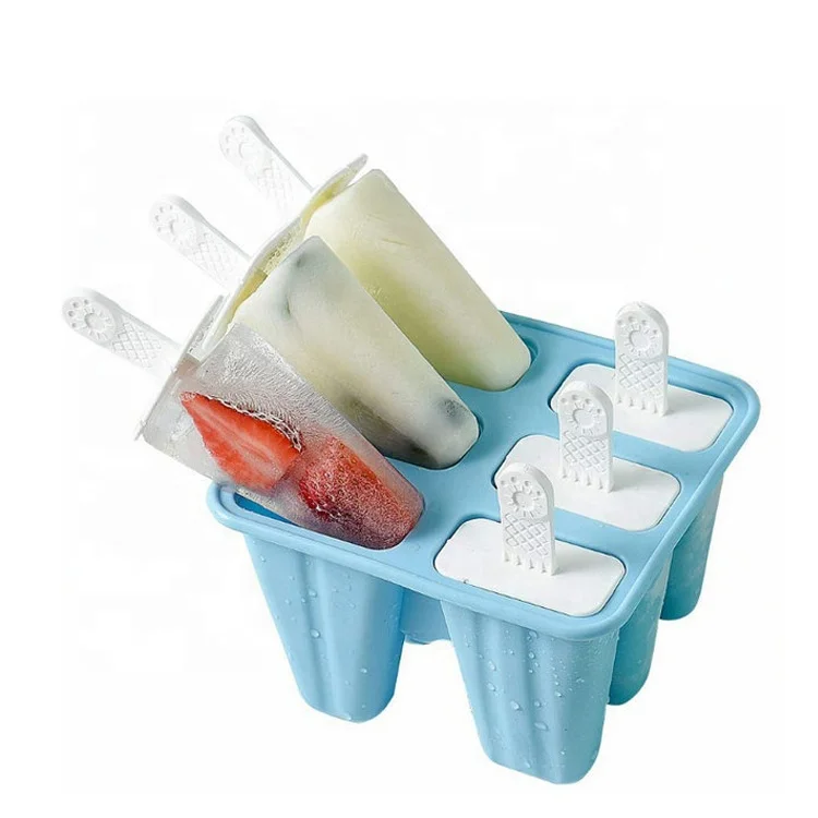 6 Popsicle Molds Shapes Baby Popsicle Mold Silicone Ice Cream Popsicle