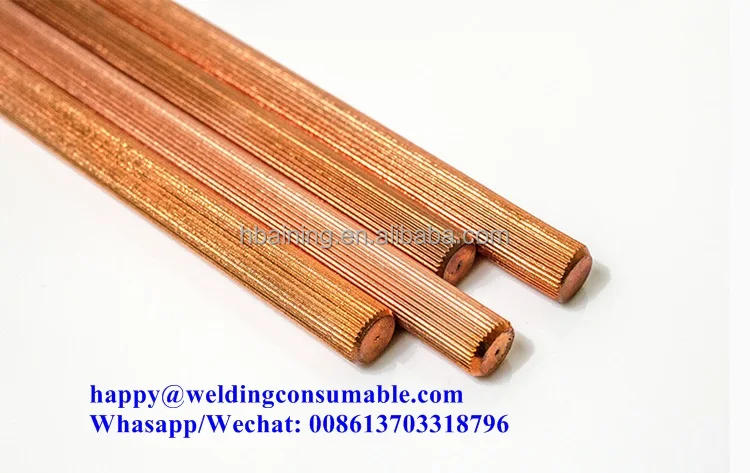 4mm -25mm DC Copper Coated Gouging Rods - Durable & Efficient