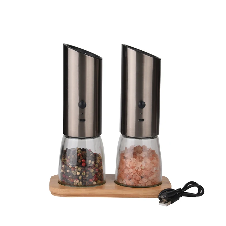 Kitchen Featured Gift Automatic Gravity Spice Mill Shaker USB Electric Salt  and Pepper Grinder - China Kitchen Gift and Spice Grinder price