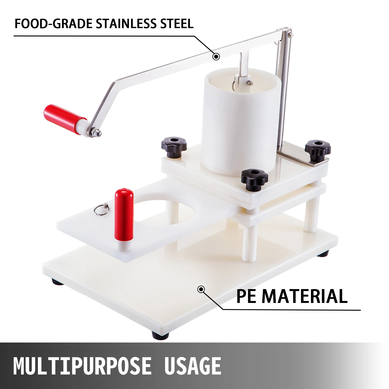 Horus Small Manual Burger Press Easy Clean Hamburger Patty Maker ...