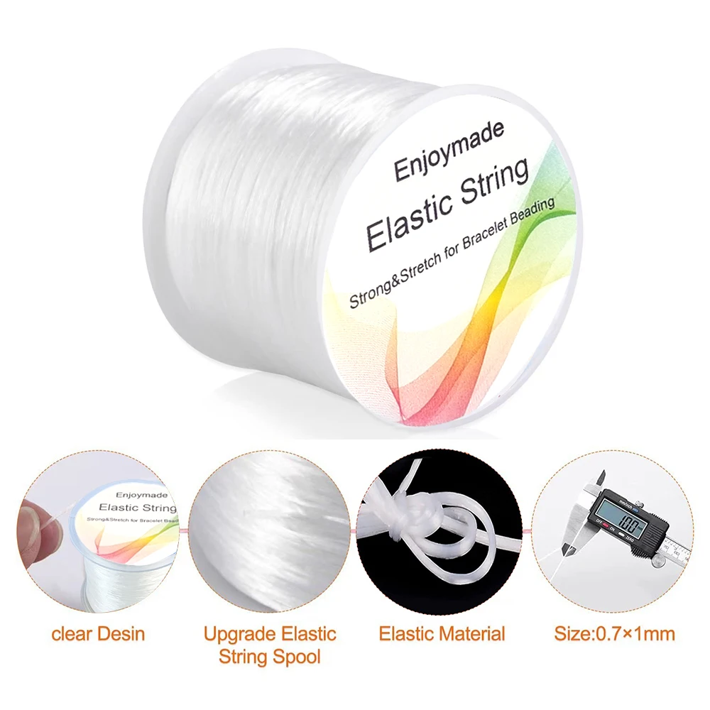 High Quality 1mm Elastic String Bracelet Cord Enjoymade
