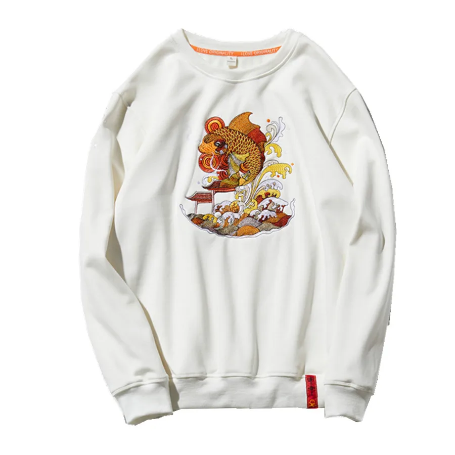 Custom embroidered jumper