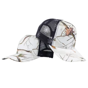 Tcap China 5 Panel Custom Trucker Hats with Realtree Camo