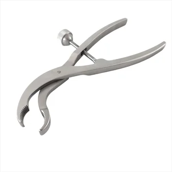 Veterinary Orthopedic Instruments Self-Centering Orthopedic Bone Holding Forceps with Thread Fixation