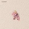Pink Dala Horse Charm