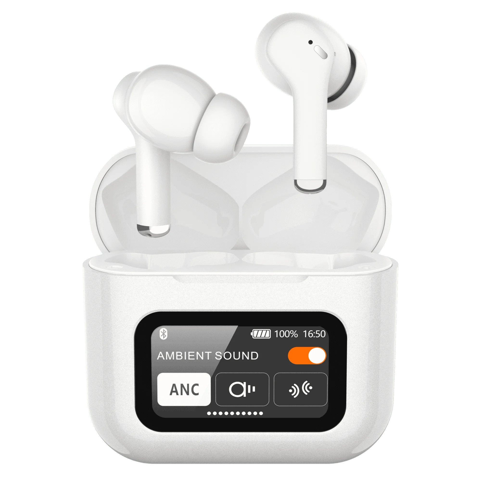 X3 Touch Screen Smart Display ANC+ENC Noise Cancelling Earbuds