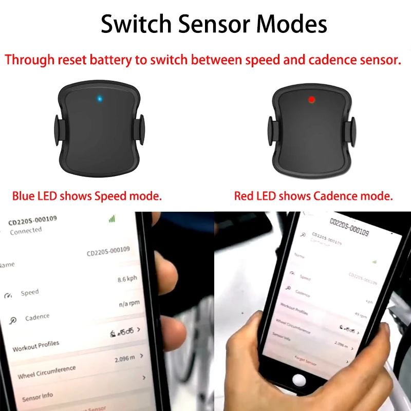 Switch sensor modes