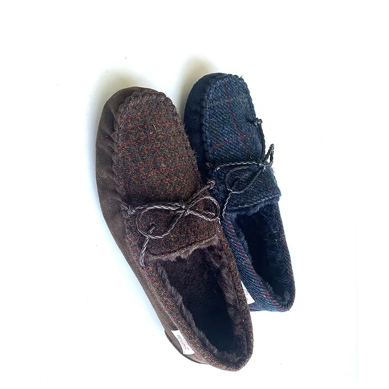 
 Модные новейшие дизайнерские меховые лоферы, повседневные Мокасины для мужчин  