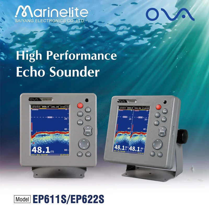 OVA echo sounder marine depth sounder
