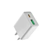 White Dual Port A+C