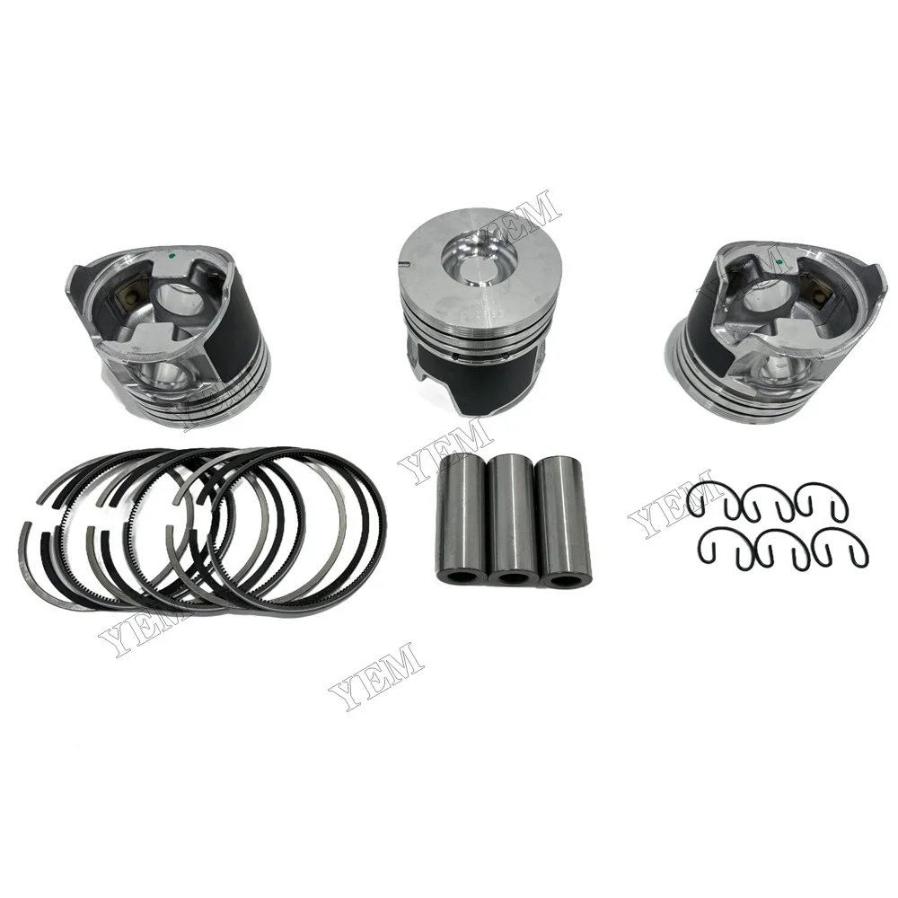 3LD2 Engine Overhaul Kit For Isuzu Gasket Piston Set 3