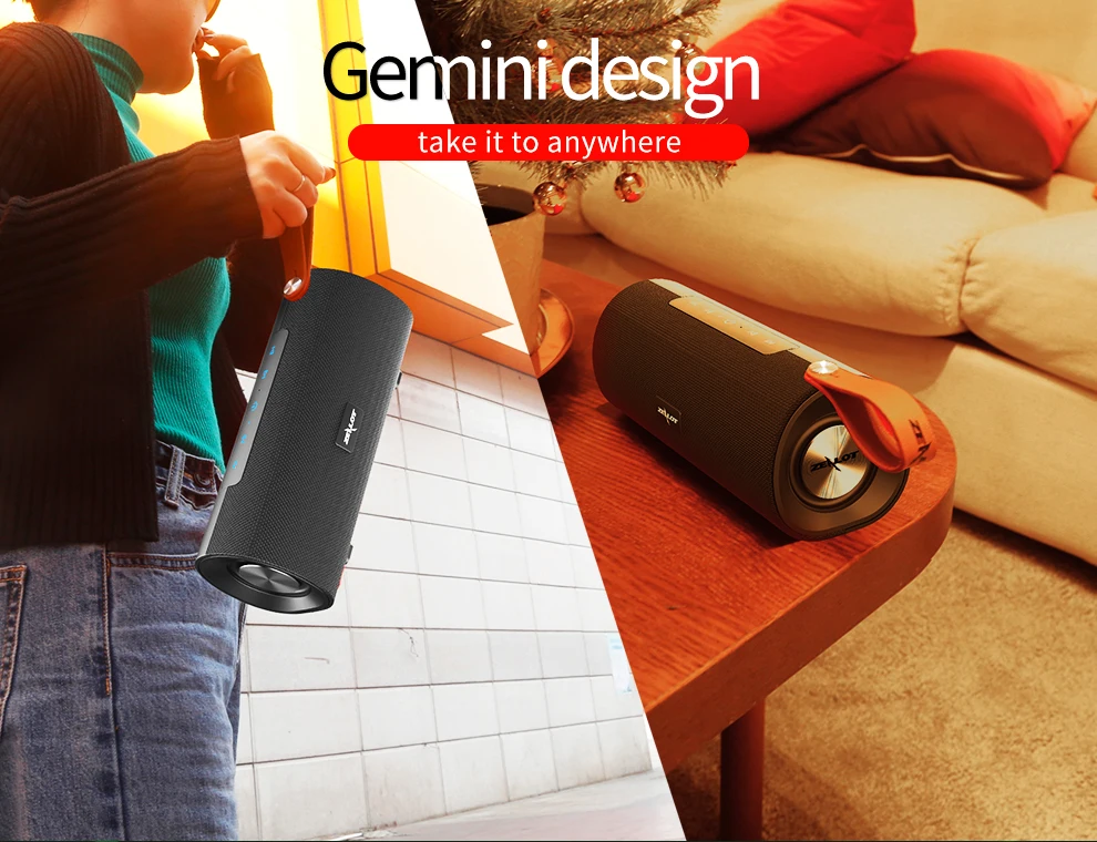 New S30 Waterproof Portable Wireless Speaker Wireless Outdoor Speaker with Hand Rope - ANKUX.COM