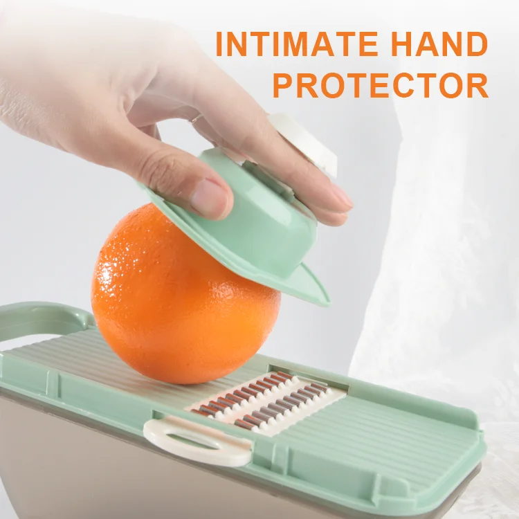 New Multi-functional Kitchen Gadgets Tool Salad Prep Tool Food Grater Handheld Adjustable Mandoline Slicer Vegetable Chopper