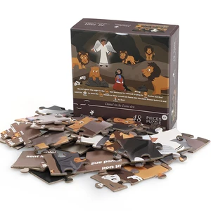 Manufacturer Custom Daniel in the Lions Den Diy Puzzle Game Educational Children's Puzzle Toys for Boys and Girls Jigsaw Puzzle