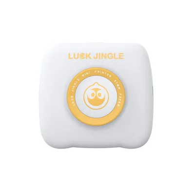 Luck Jingle Mini Pocket Printer USB Rechargeable Portable Wireless Study Thermal Pocket Receipt Inkless Thermal Label Printer