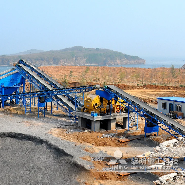 250 Ton Per Hour Rock Fine Stone Impact Crusher With Screen