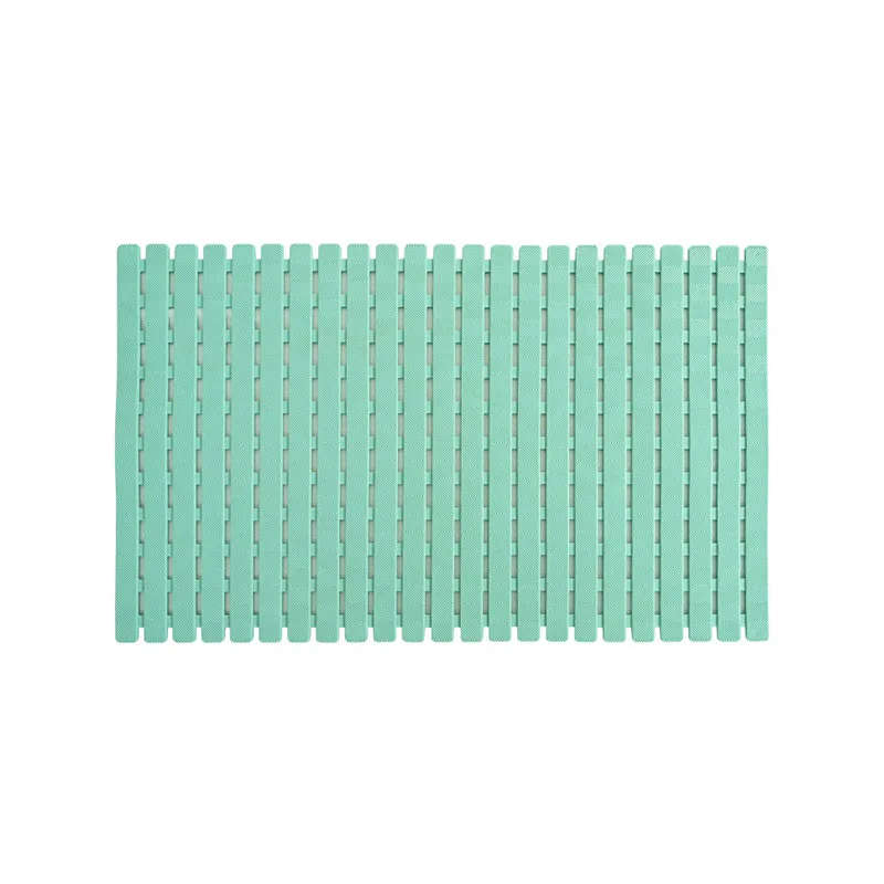 New Design Rectangle Customized Anti Slip Bath Tub Mat Plastic Bathroom Floor Mat Bath Shower Mat