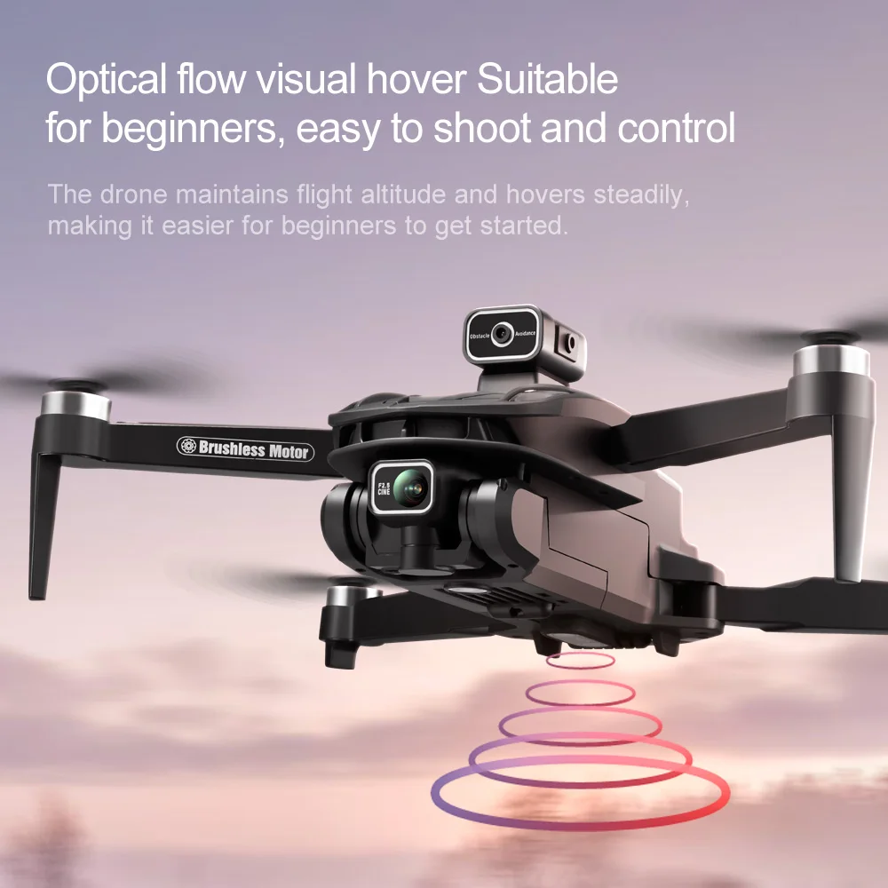 2024 Mini Drone 4K Professional HD Dual Cameras V168 Pro Max Foldable Outdoor Drones Long Range WIFI FPV App RC Control Portable