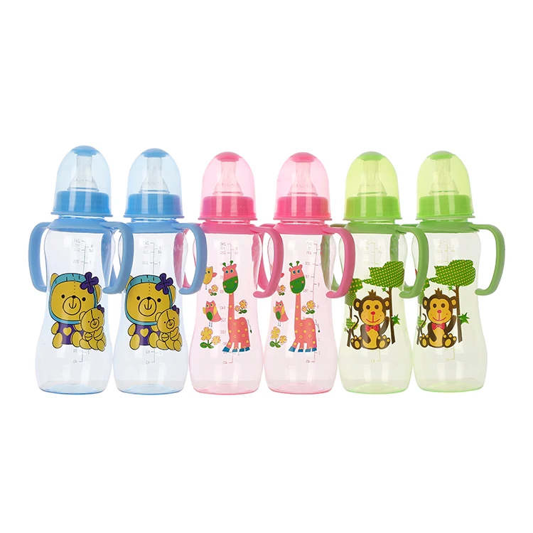 Custom BPA Free 240ml Or 120ml Silicone Baby Bottle Cover