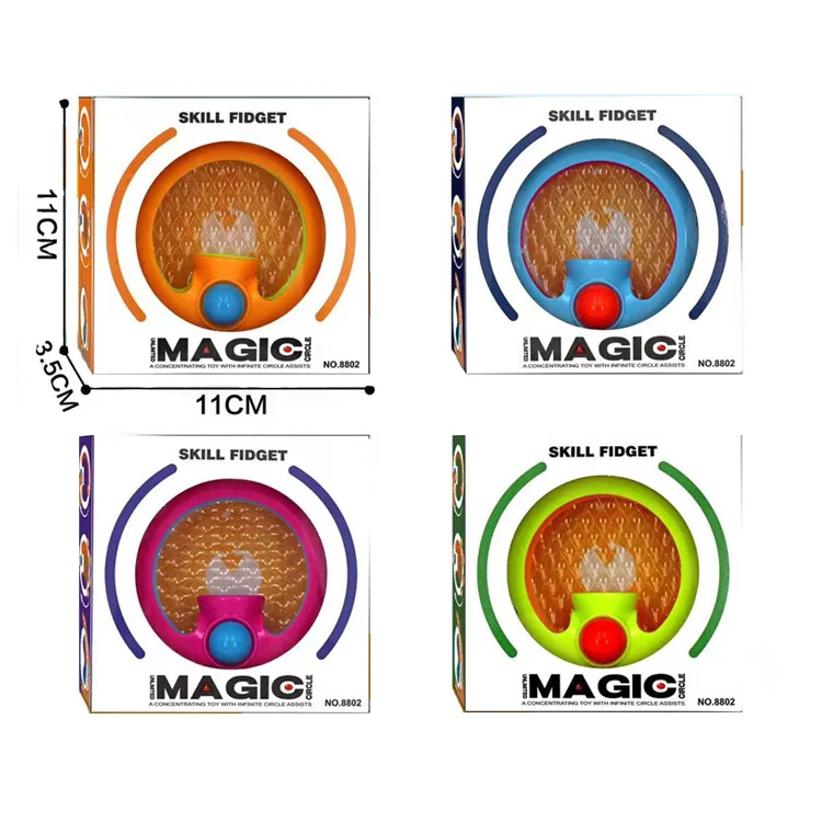 Jinying Wholesale Infinite Magic Circle Decompression Speed Bead Toys for Kids New Fidget Toys