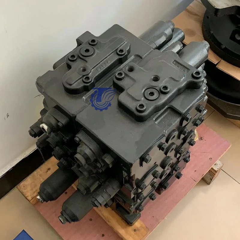 Hydraulic Main Control Valve Assy/Distributor/Distribution Valve for Kobelco SK200-8 Excavator in Mining Construction Minchinery